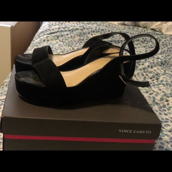 3 pairs of sandals wedge , vince camuto and edit brand - Picture 3 of 8